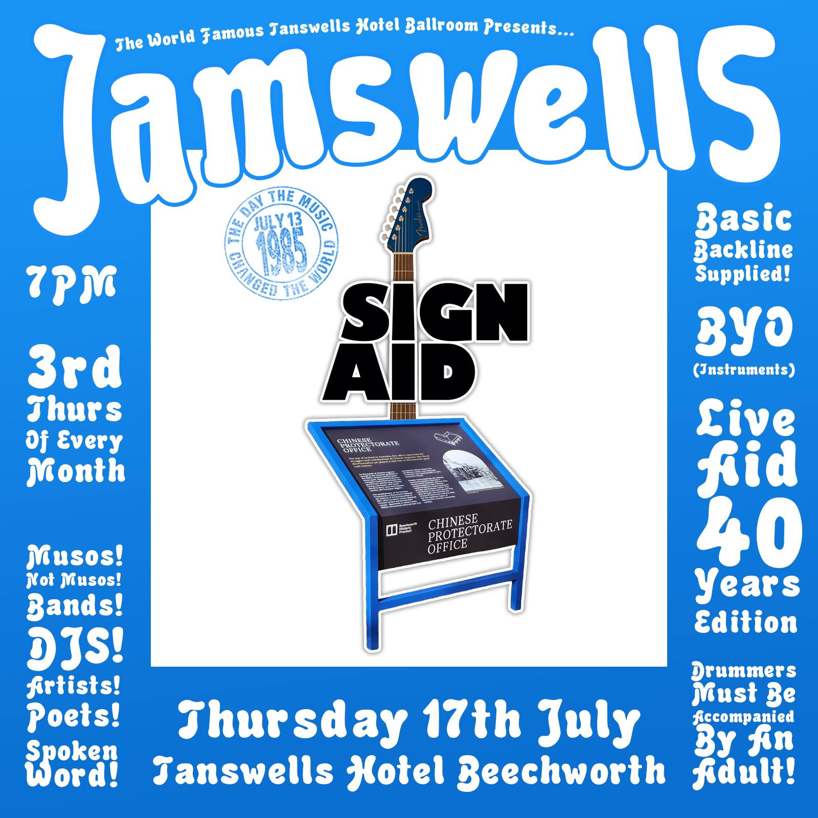 Jamswells (7pm)
